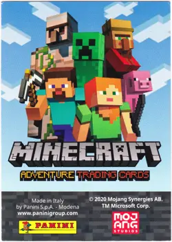 Minecraft Card TCG - 209 - Alex and Steve with Animals (foil) - Image 2