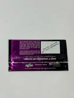 DRAGONBALL Z Collectible Card Game Trunks Saga 3 Promo Pack Sealed - Image 2