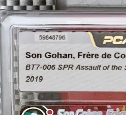 BT7-006 SPR PCA 9 Son Gohan Dragon Ball Super Card Game 2019 - Image 2