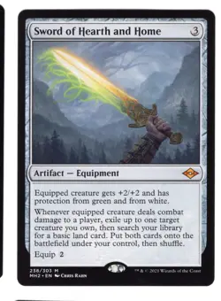 MTG Magic the Gathering Modern Horizons 2 NM Sword of Hearth and Home - Image 1