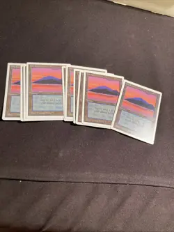 MTG Unlimited Lot 10 Island (b) Basic Lands NM++ Unplayed - Image 1