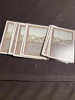 MTG Unlimited Lot 10 Swamps (b) Basic Lands NM++ Unplayed - Image 1