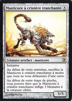 Masticore a criniere tranchante - Magic The Gathering - MTG 56/79 - Image 1