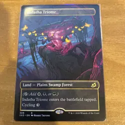 MTG Indatha Triome *SHOWCASE* Ikoria: Lair of Behemoths 309 NM Borderless - Image 1
