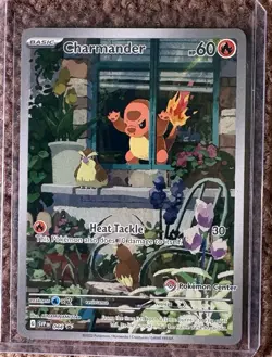 Pokemon Center Charmander 44 Obsidian Flames ETB Promo Nm - Image 1
