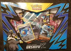 Pokemon TCG Rapid Strike Urshifu V box 4 Booster Packs factory sealed - Image 1
