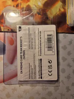 Pokemon TCG Team Rocket’s Zapdos 70/182 GameStop Stamped Promo Sealed WOW LOOK - Image 2