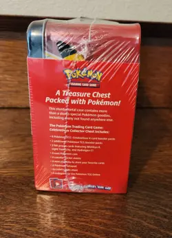 Pokemon Celebrations 25th Anniversary Collector's Chest TIN FACTORY SEALED - Image 4