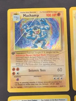 Vintage Pokemon Card Holo Rare WOTC Era Lot - Fossil, Jungle, Base Set 2, HP/DMG - Image 2