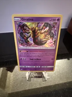Pokemon Giratina 86/236 SM Unified Minds Pokemon Holo Rare LP - Image 1