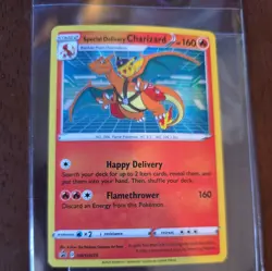 Pokemon Speical Delivery Charizard Promo SWSH075 (In hand, ships same day) - Image 1