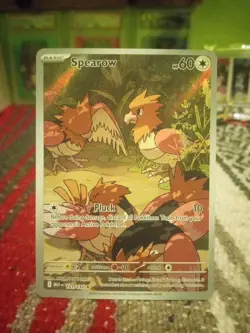 Spearow Illustration Rare Mega Evolutions 151/132 Pokemon !!MINT!! - Image 1