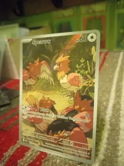 Spearow Illustration Rare Mega Evolutions 151/132 Pokemon !!MINT!! - Image 4