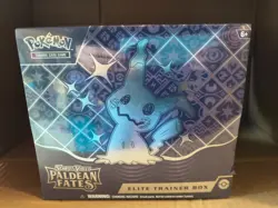 New Sealed Pokemon TCG: Scarlet & Violet - Paldean Fates Elite Trainer Box - Image 1