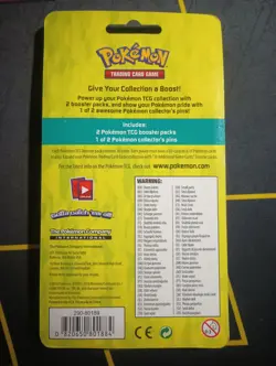 Vintage 2016 New Pokemon XY Breakpoint Fates Collide 2 Booster Pack Pin Blister - Image 3