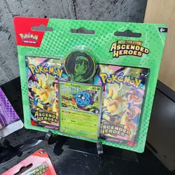 Pokemon TCG Ascended Heroes Bundle Tech Sticker Collection + Blisters Sealed - Image 5