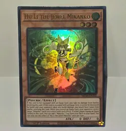 Yu-Gi-Oh TCG Hu-Li the Jewel Mikanko MP24-EN192 1st Edition Ultra Rare Near Mint - Image 1
