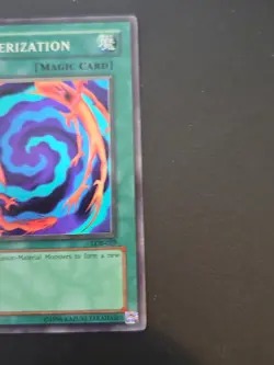 Yugioh Polymerization LOB-EN059 Super Rare Unlimited Near Mint - Image 2