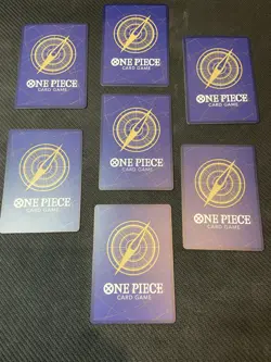 Japanese One Piece OP-13 Five Elders Complete Parallel Set (6 Alt Cards + Rare) - Image 3