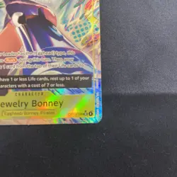 Jewelry Bonney OP13-108 SR Alt Art Carrying On His Will One Piece TCG English - Image 4