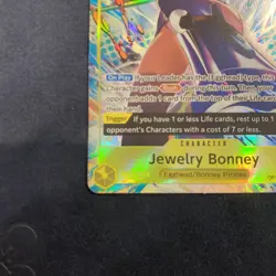 Jewelry Bonney OP13-108 SR Alt Art Carrying On His Will One Piece TCG English - Image 5
