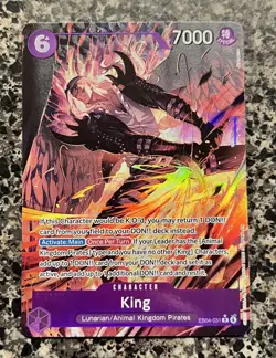 King Alt Art EB04-031 One Piece TCG English - Image 1