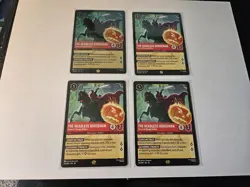 Disney Lorcana Whispers in the Well The Headless Horseman 125/204 (set of 4) - Image 1