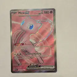 Pokemon Mew EX Scarlet & Violet 151 Card 193/165 *Read Description* - Image 1