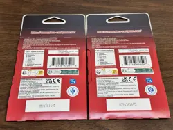 One Piece Card Game Carrying On His Will Sleeved Booster Pack Lot of 2 OP 13 - Image 2