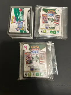 Pokemon TCG Live - Code Card Lot - 266 Codes - Various Sets - See Description - Image 1
