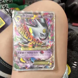 Pokemon M Gengar EX Mega Holo Psychic TCG Card 210 HP English - Image 1