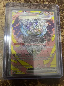 Pokemon Card Cornerstone Mask Ogerpon ex 160/131 Special Illustration Rare PRE - Image 1