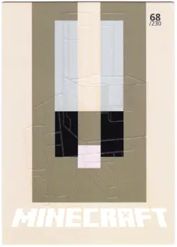 Minecraft Card TCG - 68 - Rabbit - Glowin' Card - Image 1