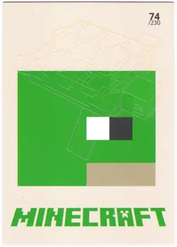 Minecraft Card TCG - 74 - Turtle - Glowin' Card - Image 1