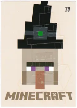 Minecraft Card TCG - 79 - Witch - Glowin' Card - Image 1