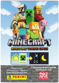 Minecraft Card TCG - 79 - Witch - Glowin' Card - Image 2