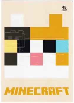 Minecraft Card TCG - 48 - Cat - Glowin' Card - Image 1