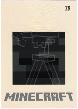 Minecraft Card TCG - 78 - Wither Skeleton - Glowin' Card - Image 1