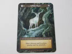 White Hart Non-Foil Unique Sorcery Arthurian Legends AL TCG Trading Card - Image 2