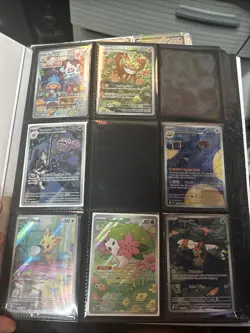 Sir IR Alt Art Pokemon Card Binder Lot Full Art Illustration Rare Cards TCG - Image 1