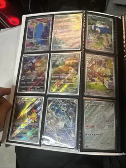 Sir IR Alt Art Pokemon Card Binder Lot Full Art Illustration Rare Cards TCG - Image 3