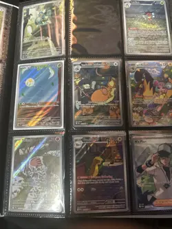 Sir IR Alt Art Pokemon Card Binder Lot Full Art Illustration Rare Cards TCG - Image 4
