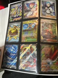 Sir IR Alt Art Pokemon Card Binder Lot Full Art Illustration Rare Cards TCG - Image 5