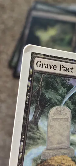 Grave Pact 8th Edition 8ED NM Rare Black Enchantment MTG - Image 3
