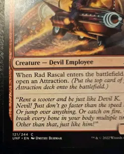 Rad Rascal 121/244 UNF Common Unfinity Magic: The Gathering - Image 4
