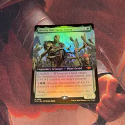 Bristly Bill, Spine Sower X1 Mtg Outlaws Of Thunder Junction Nm Foil Extended Ar - Image 1