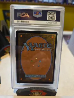 Magic The Gathering Final Fantasy Cloud Midgar Merc Prerelease Foil 0010 PSA 9 - Image 2
