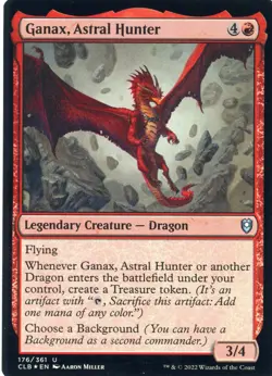 Ganax, Astral Hunter (Foil) MTG Commander: Battle for Baldur's Gate (CLB) (NM) - Image 1
