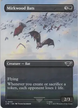 Mirkwood Bats (Borderless) C Universes Beyond: The Lord of the Rings: Tales of M - Image 1