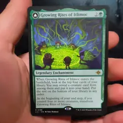 Magic: The Gathering Growing Rites of Itlimoc 188 Lost Caverns Rare Green - Image 1